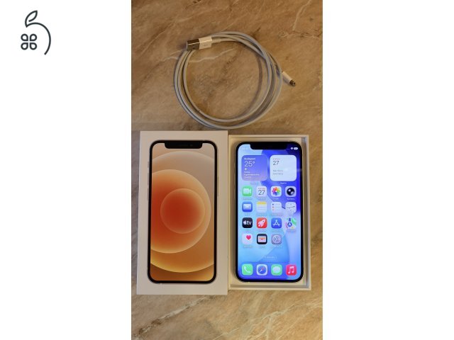 Apple iPhone 12 Mini 128GB fehér eladó 