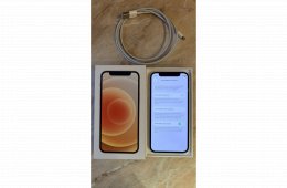 Apple iPhone 12 Mini 128GB fehér eladó 