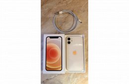 Apple iPhone 12 Mini 128GB fehér eladó 