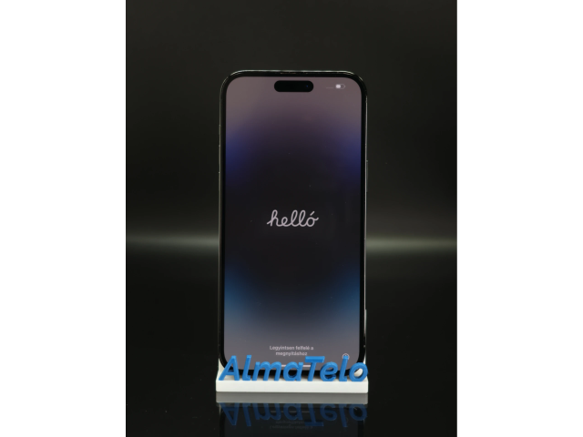 Apple iPhone 14 Pro Max 128 GB Space Black 100% akku - 12 HÓ GARANCIA