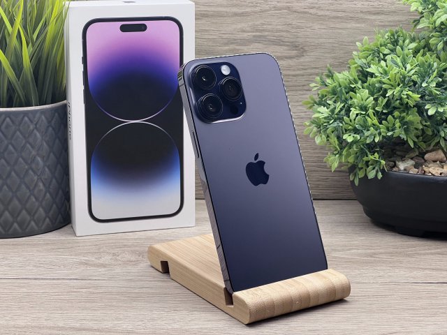 iPhone 14 Pro Max Deep Purple 256GB 2 ÉV Garanciával 92%