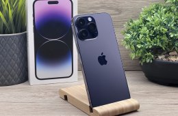 iPhone 14 Pro Max Deep Purple 256GB 2 ÉV Garanciával 92%