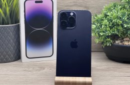 iPhone 14 Pro Max Deep Purple 256GB 2 ÉV Garanciával 92%