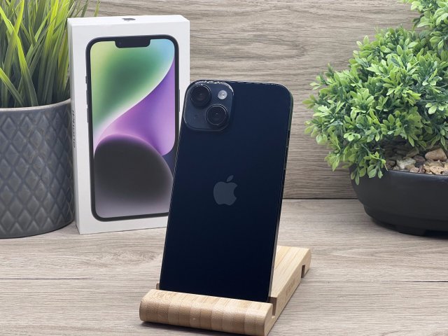 iPhone 14 Midnight 128GB 2 ÉV Garanciával 93%