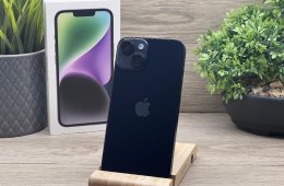 iPhone 14 Midnight 128GB 2 ÉV Garanciával 93%