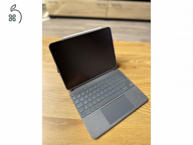 iPad Pro 11 hüvelykes WIFI (2018) 64 GB + Logitech Combo Touch + Apple Pencil