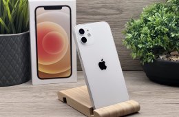 iPhone 12 White 128GB 2 ÉV Garanciával 100%