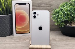 iPhone 12 White 128GB 2 ÉV Garanciával 100%