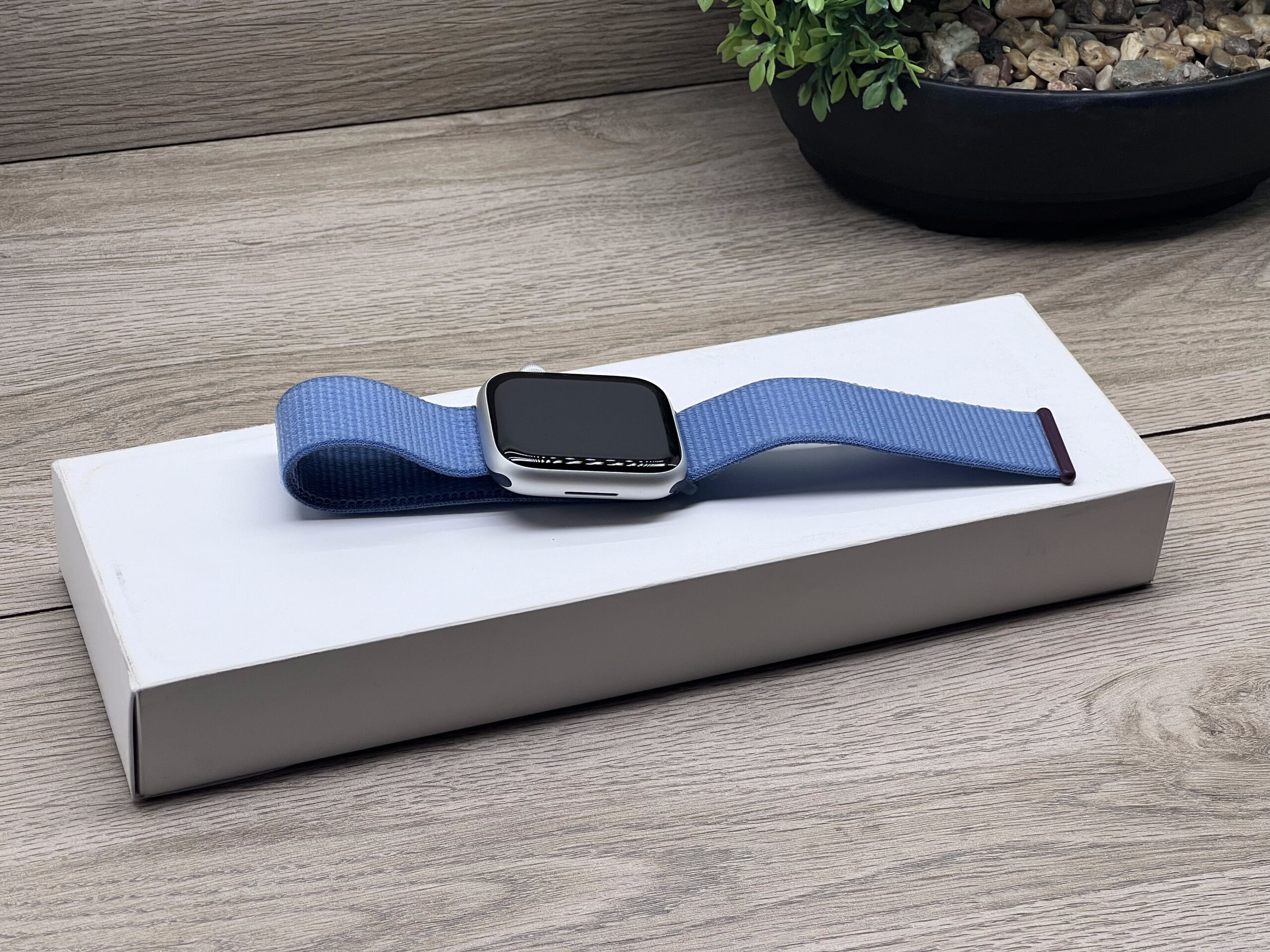 Hibátlan Apple Watch S9 Silver 45mm 2 ÉV Garanciával 99%