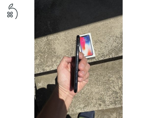 Iphone X 64GB Black Független, Szép állapot