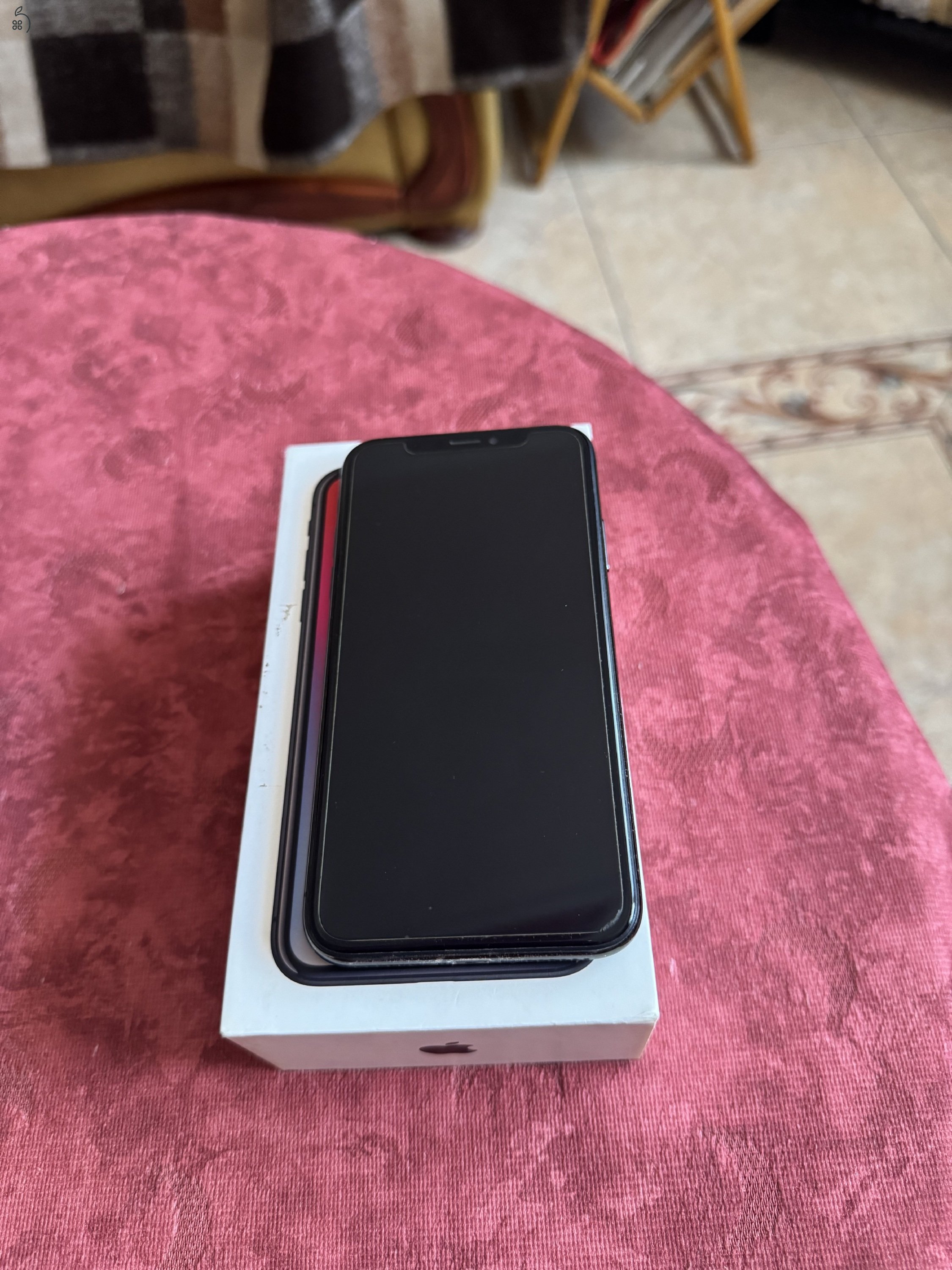 Iphone X 64GB Black Független, Szép állapot
