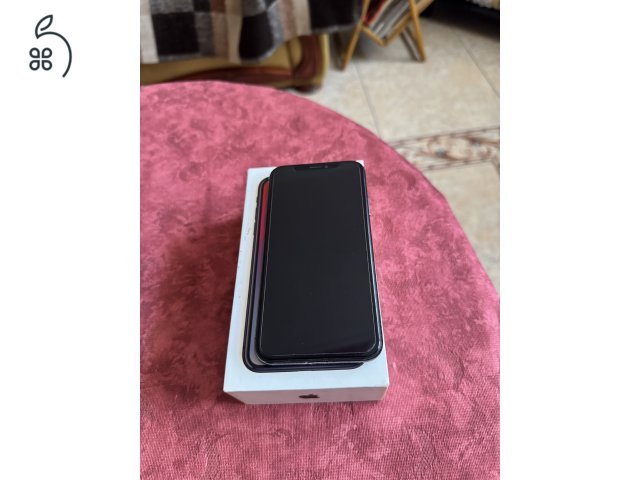 Iphone X 64GB Black Független, Szép állapot