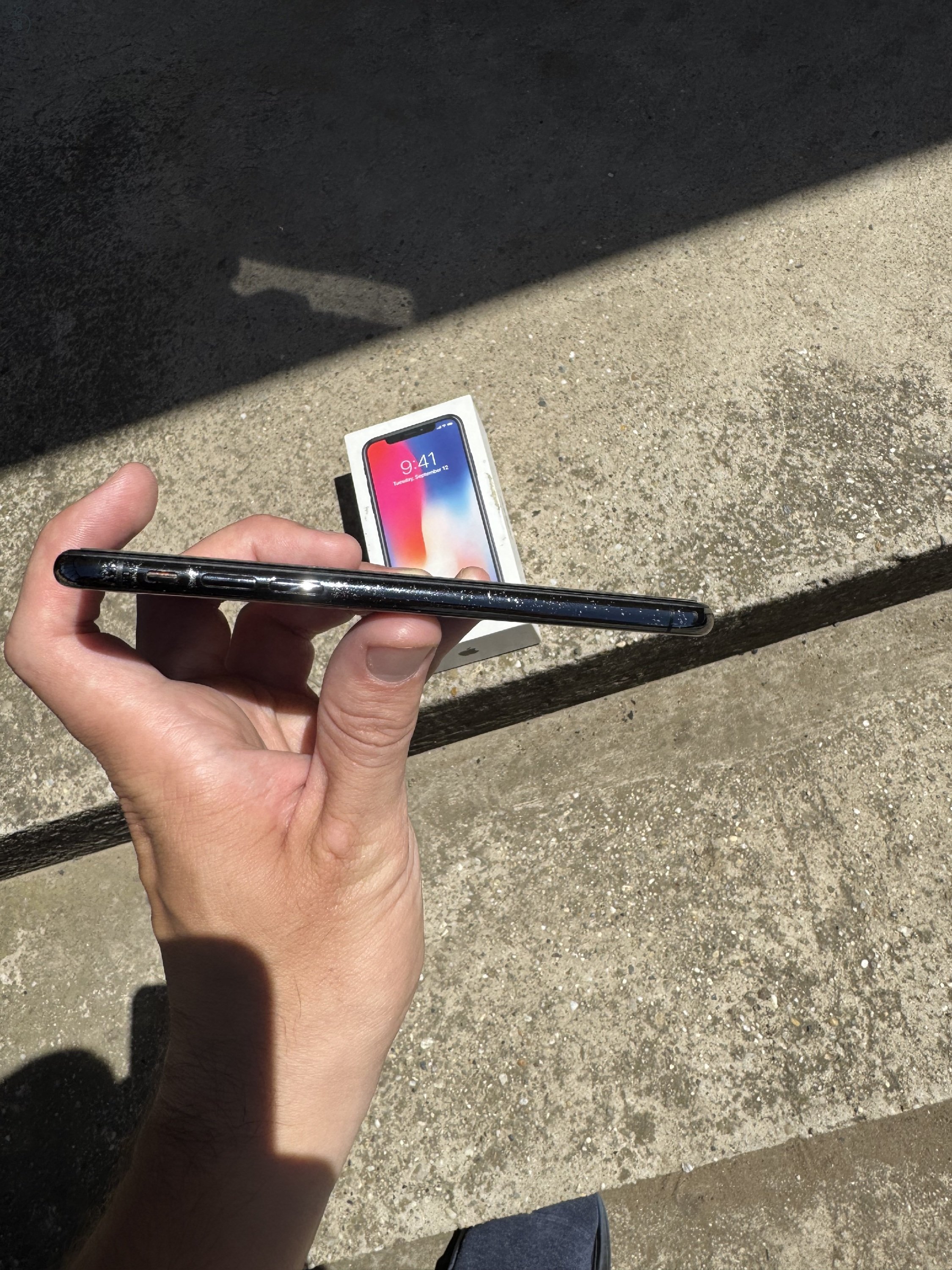 Iphone X 64GB Black Független, Szép állapot