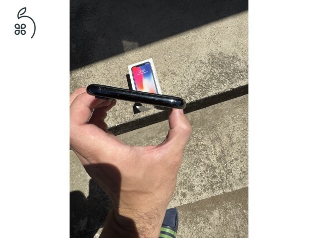 Iphone X 64GB Black Független, Szép állapot