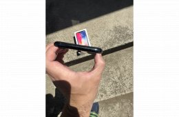 Iphone X 64GB Black Független, Szép állapot