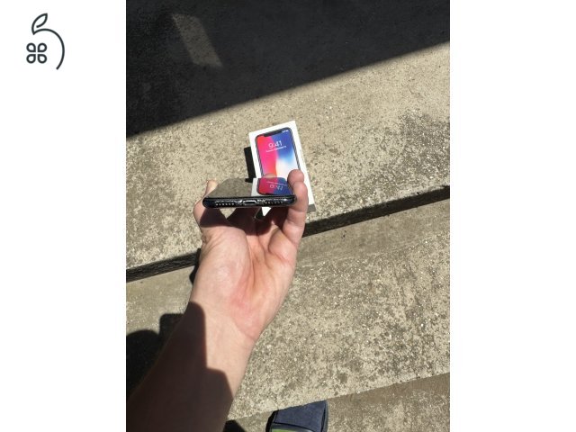 Iphone X 64GB Black Független, Szép állapot