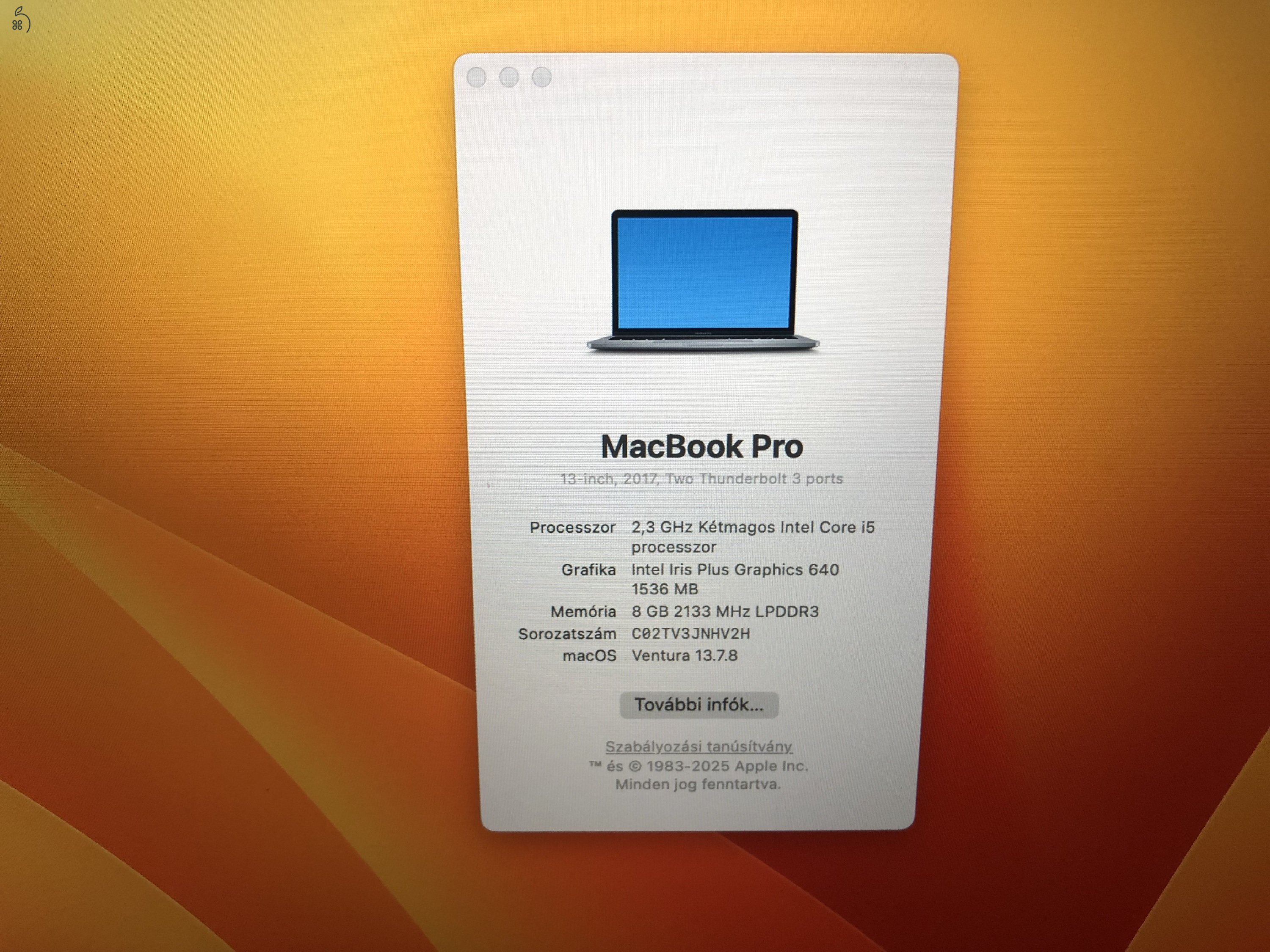 MacBook Pro 13’ 2017