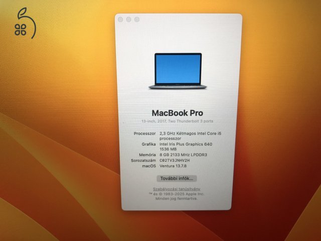 MacBook Pro 13’ 2017