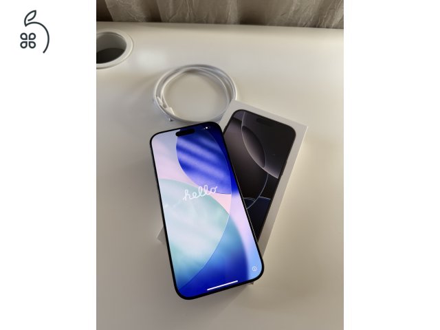 Iphone 16 Pro Max 256GB titánium fekete 