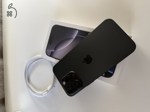 Iphone 16 Pro Max 256GB titánium fekete 