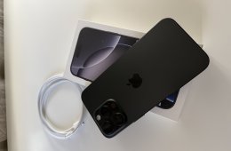 Iphone 16 Pro Max 256GB titánium fekete 