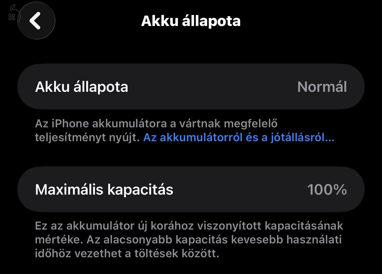 Iphone 16 Pro Max 256GB titánium fekete 