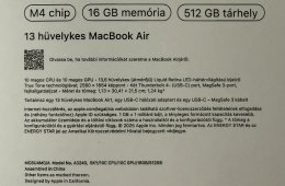 MacBook Air M4 Sky Blue – 16 GB RAM / 512 GB SSD