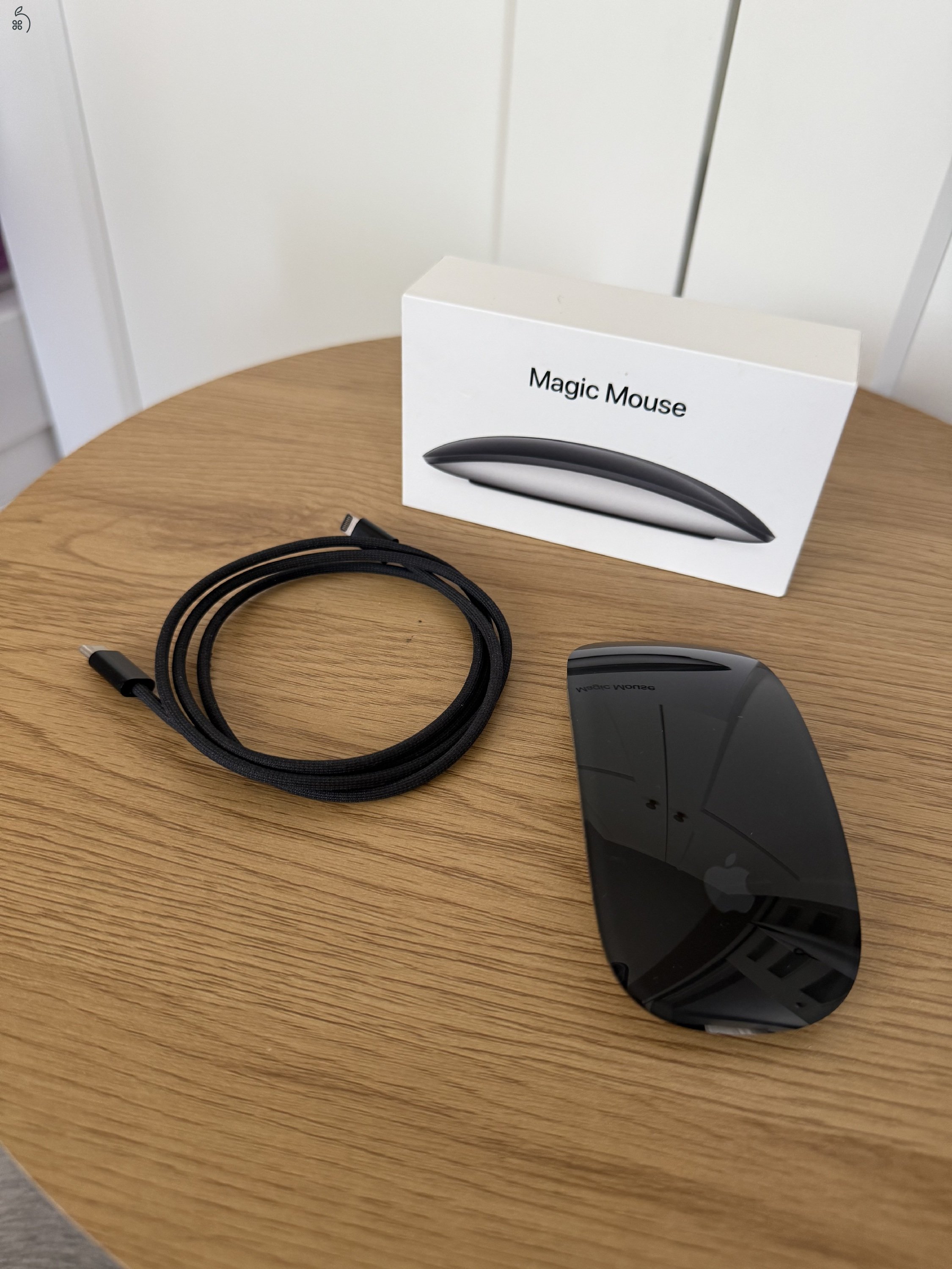 Apple Magic Mouse 2 – Space Grey  – Lightning csatlakozós