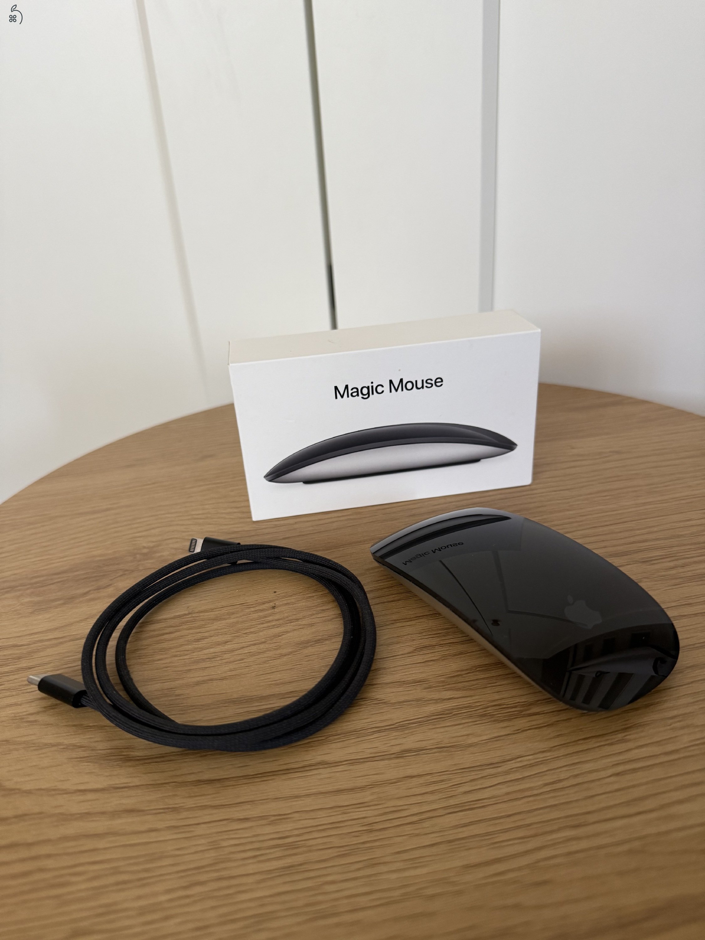 Apple Magic Mouse 2 – Space Grey  – Lightning csatlakozós