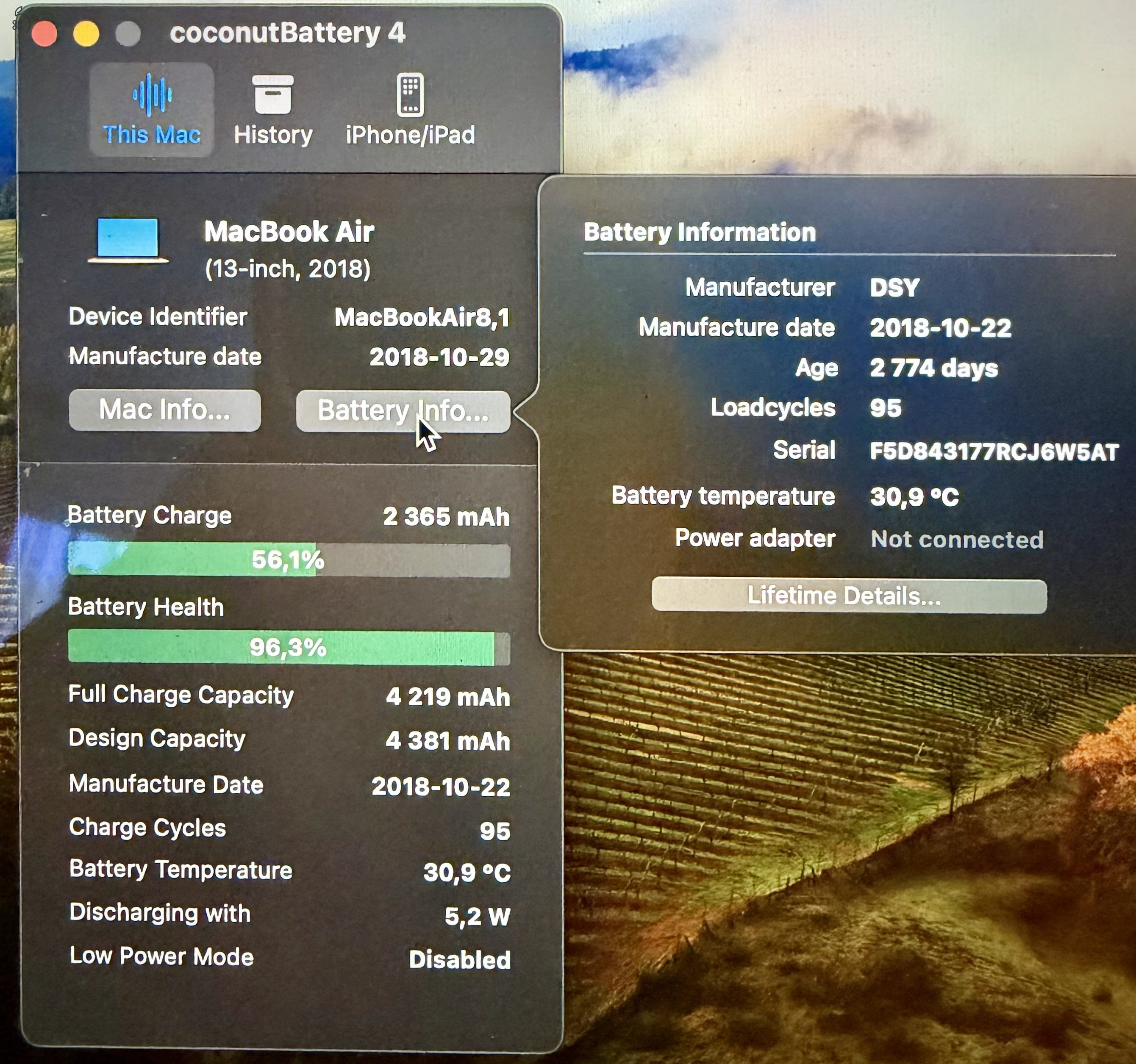 MacBook Air (Retina, 13-inch, 2018) | Gold
