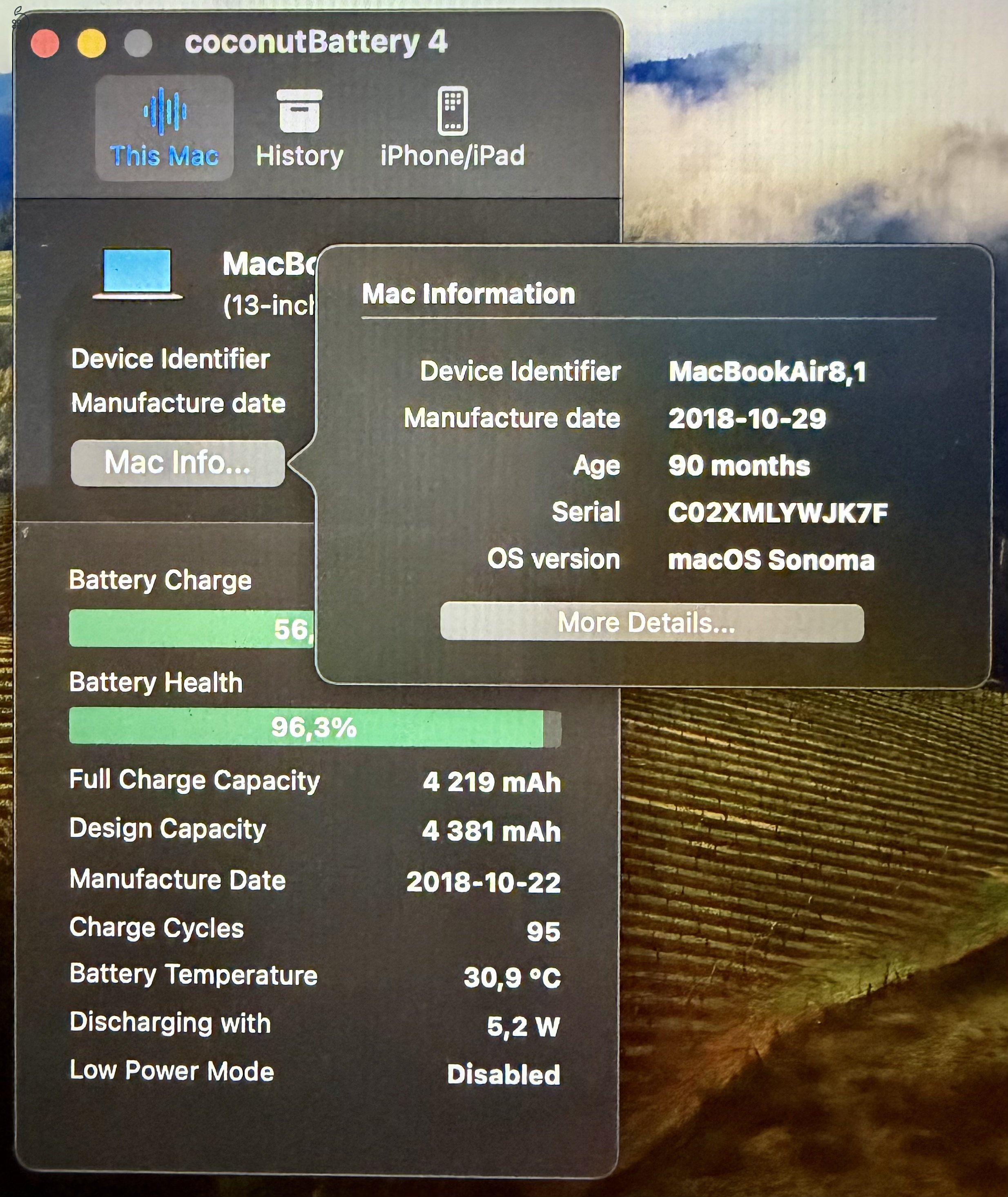 MacBook Air (Retina, 13-inch, 2018) | Gold