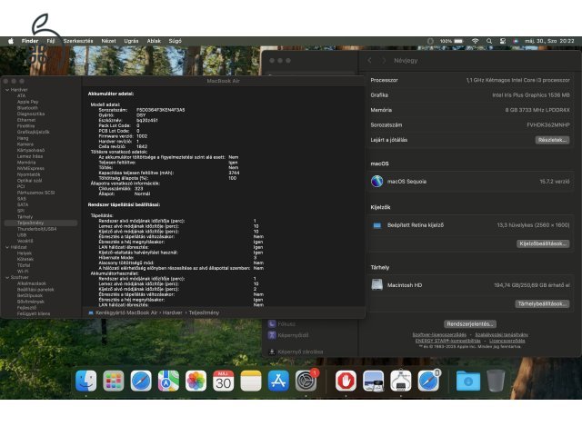 Eladó MacBook Air 13