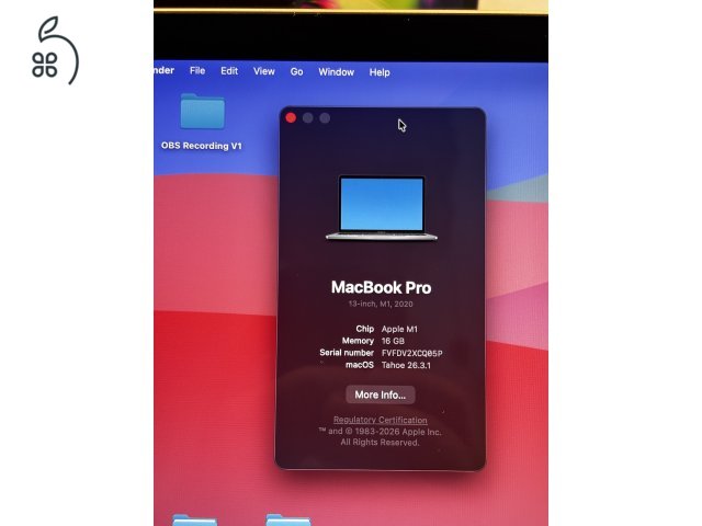 Macbook Pro M1 13