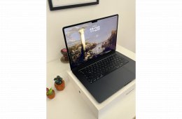 MacBook Air 15” M3 Éjfekete (2024) – ritka 15”-os modell