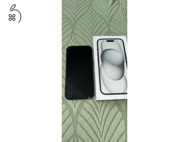 Iphone 15 128 GB fekete 89%