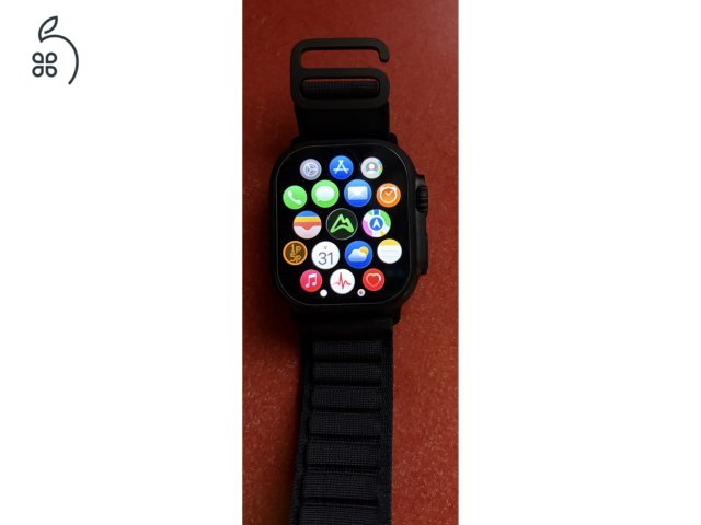 Újszerű Apple Watch Ultra 3, 49 mm, fekete, 100% akku