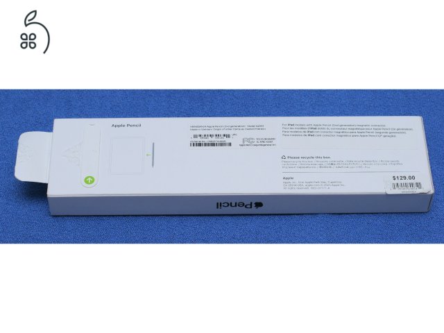 Apple Pencil 2 épp csak felbontott dobozban