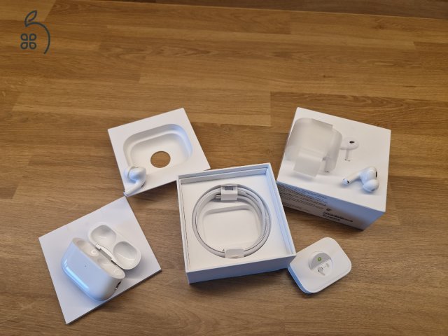 Eredeti Apple AirPods Pro 2 (USB-C) Karcmentes, dobozában