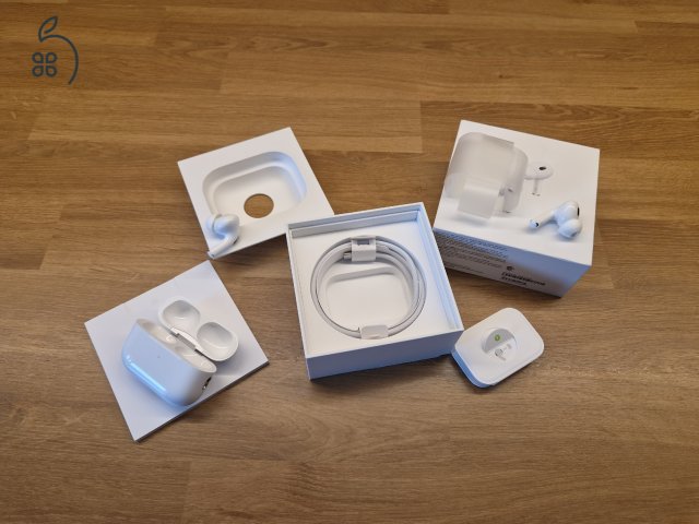 Eredeti Apple AirPods Pro 2 (USB-C) Karcmentes, dobozában