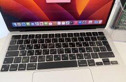 MacBook Air M2 8GB/256ssd/Megkímélt/1 hónap gar./Akku 85%/p4909