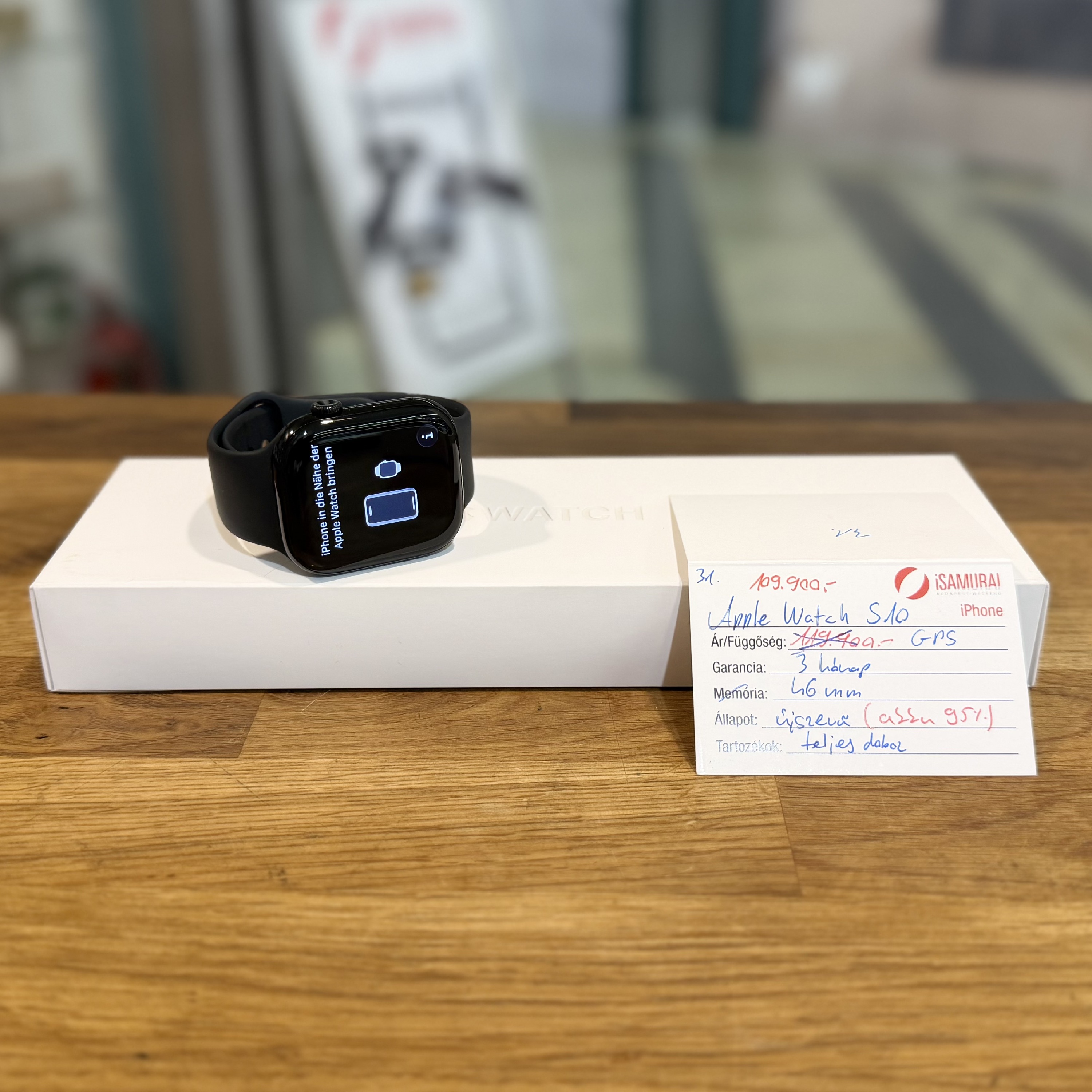 Apple Watch Series 10 - GPS - 46 mm - 95% AKKU - Újszerű (31.)