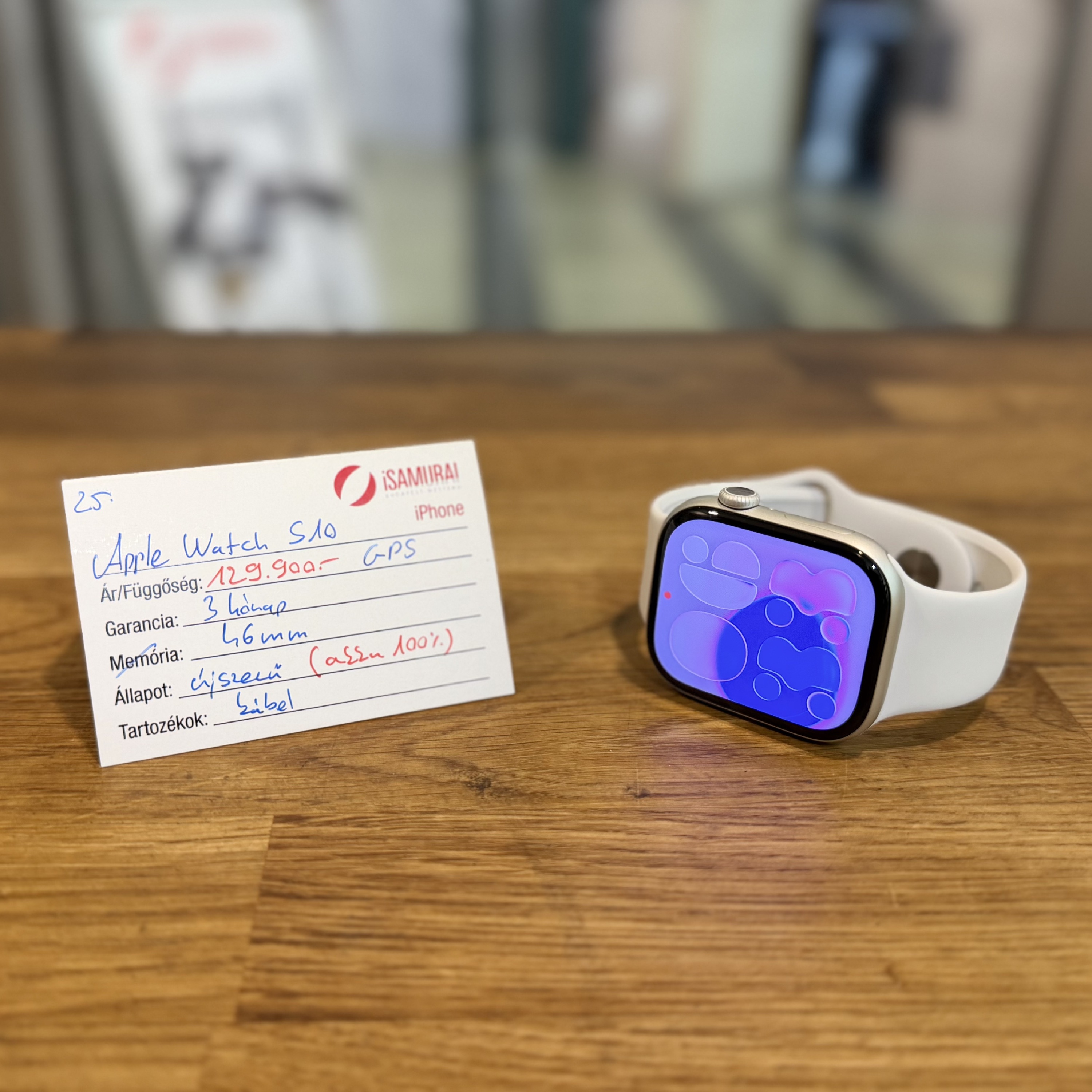 Apple Watch Series 10 - GPS - 46 mm - 100% AKKU - Újszerű (25.)