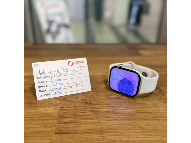 Apple Watch Series 10 - GPS - 46 mm - 100% AKKU - Újszerű (25.)