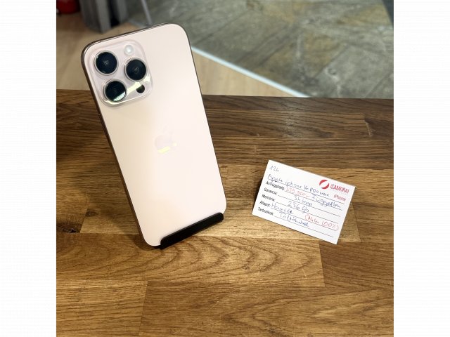 Apple iPhone 16 Pro Max - 256GB - Desert titán - Akku 100% (124.)