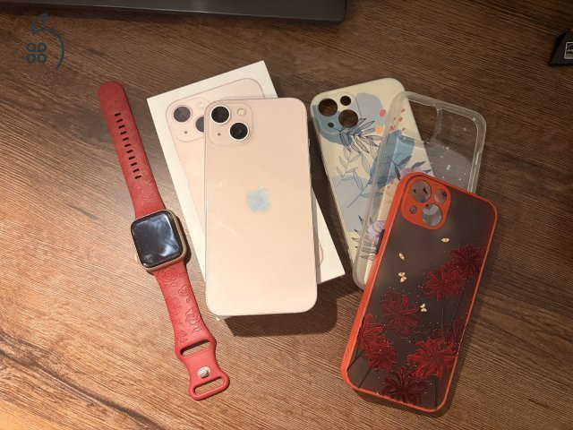 Eladó iPhone 13 + Apple watch 5 series 40mm