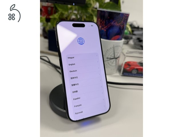 IPhone 16 Pro 256 GB fekete titán akku 97 független