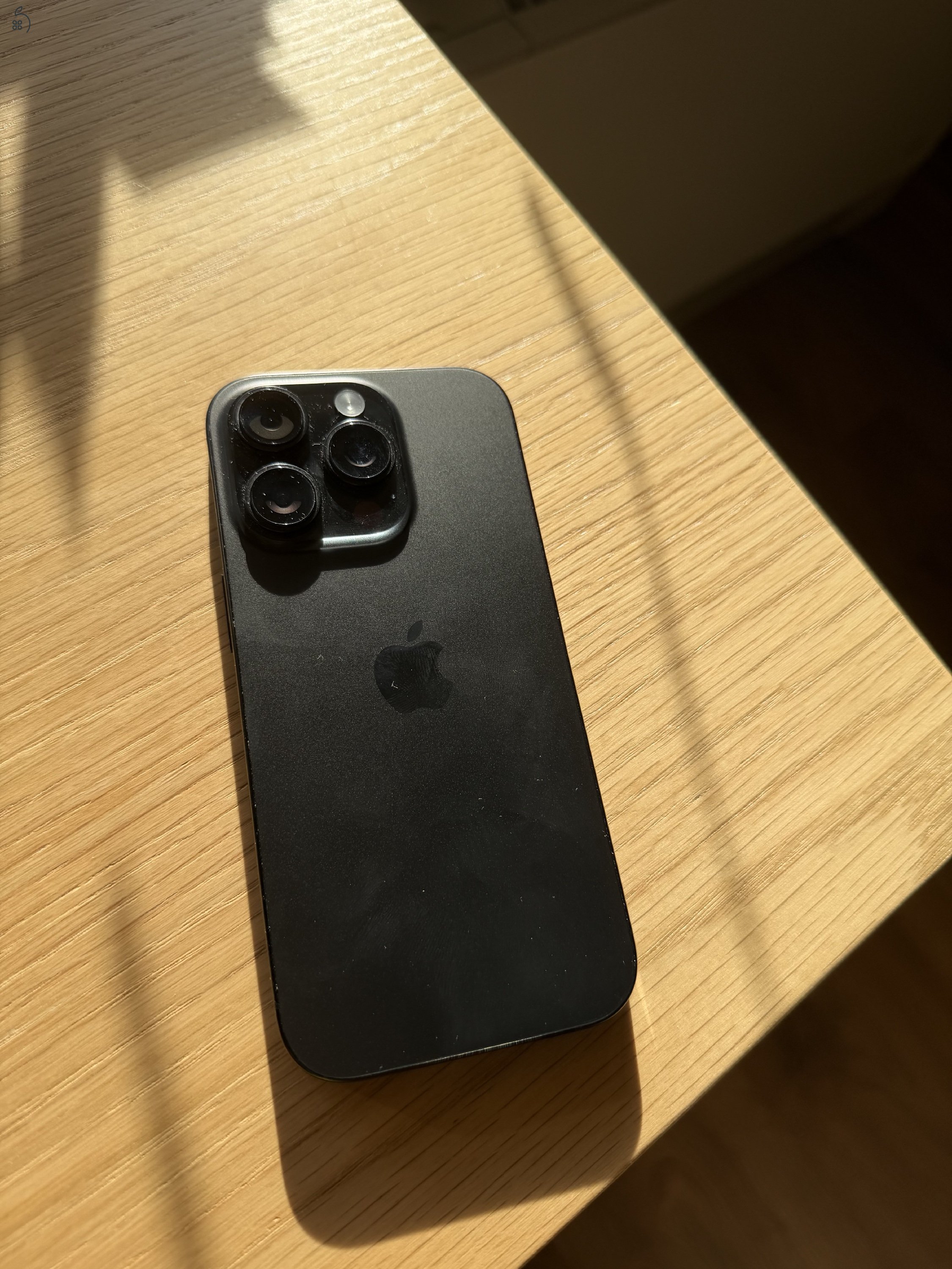 IPhone 16 Pro 256 GB fekete titán akku 97 független