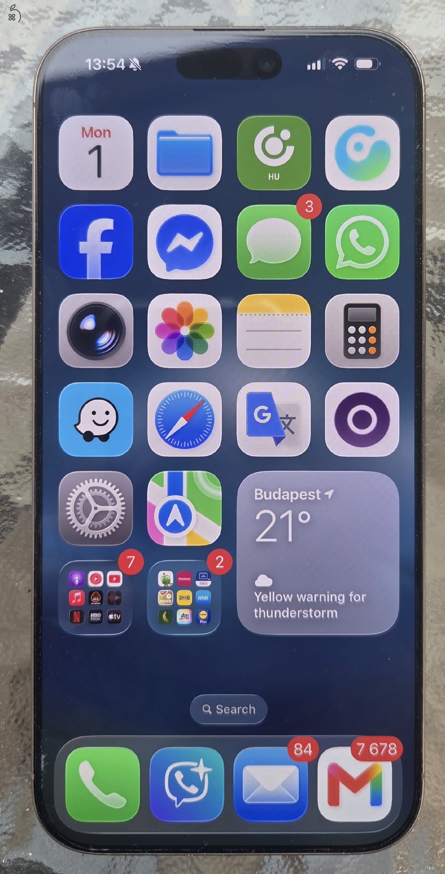 iPhone 16 Pro Max - 256GB, Desert Titanium, makulátlan