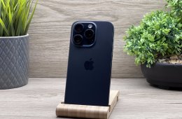iPhone 15 Pro Blue Titanium 256GB 2 ÉV Garanciával 90%
