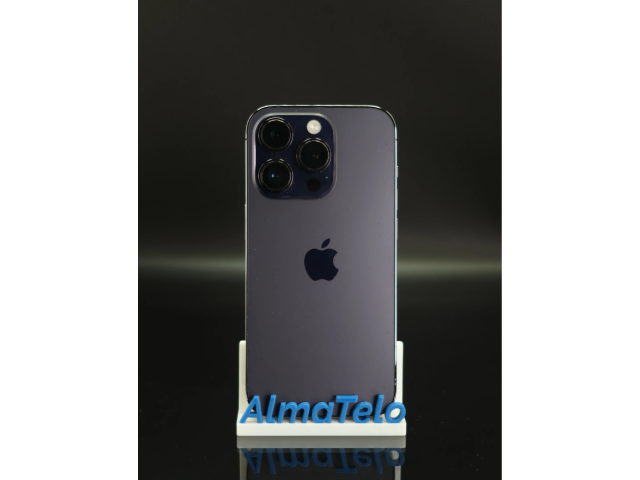 Apple iPhone 14 Pro 128 GB Deep Purple 100% akku - 12 HÓ GARANCIA